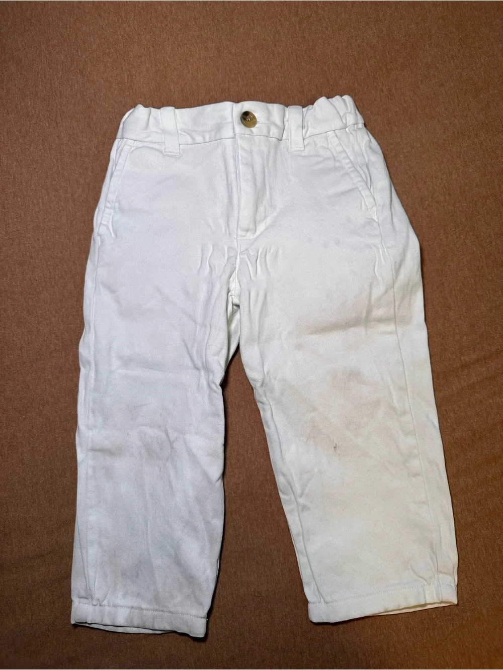 Janie and Jack Cream Dress Pants for Kids